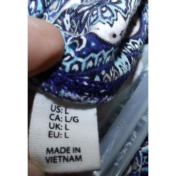 Artisan NY Women's Strapless Maxi Dress Sz L Floral Rayon Spandex Multicolored - Picture 4 of 7